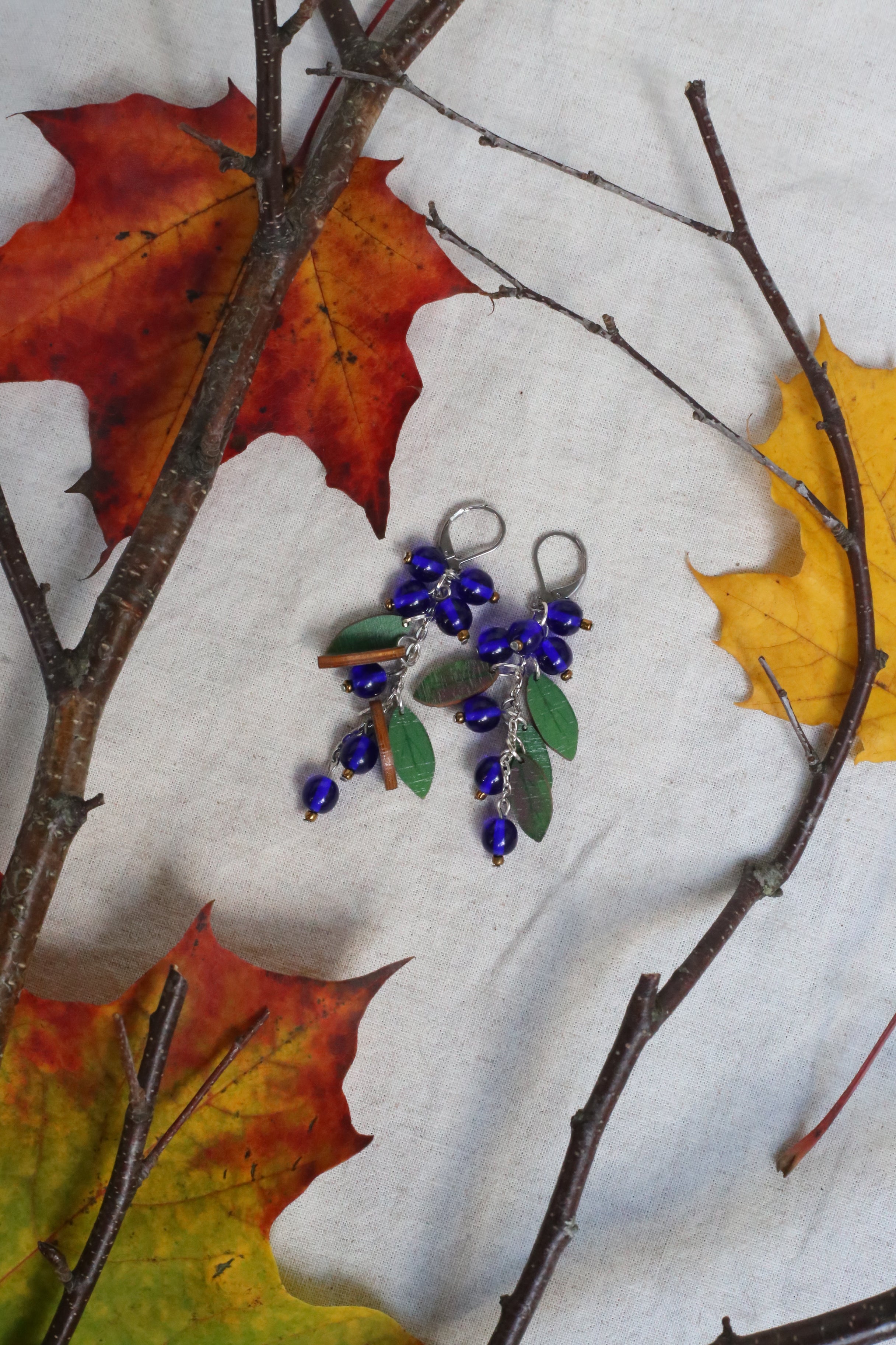 Blueberry Earrings