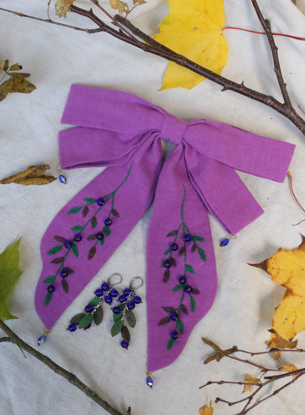 Blueberry Earrings
