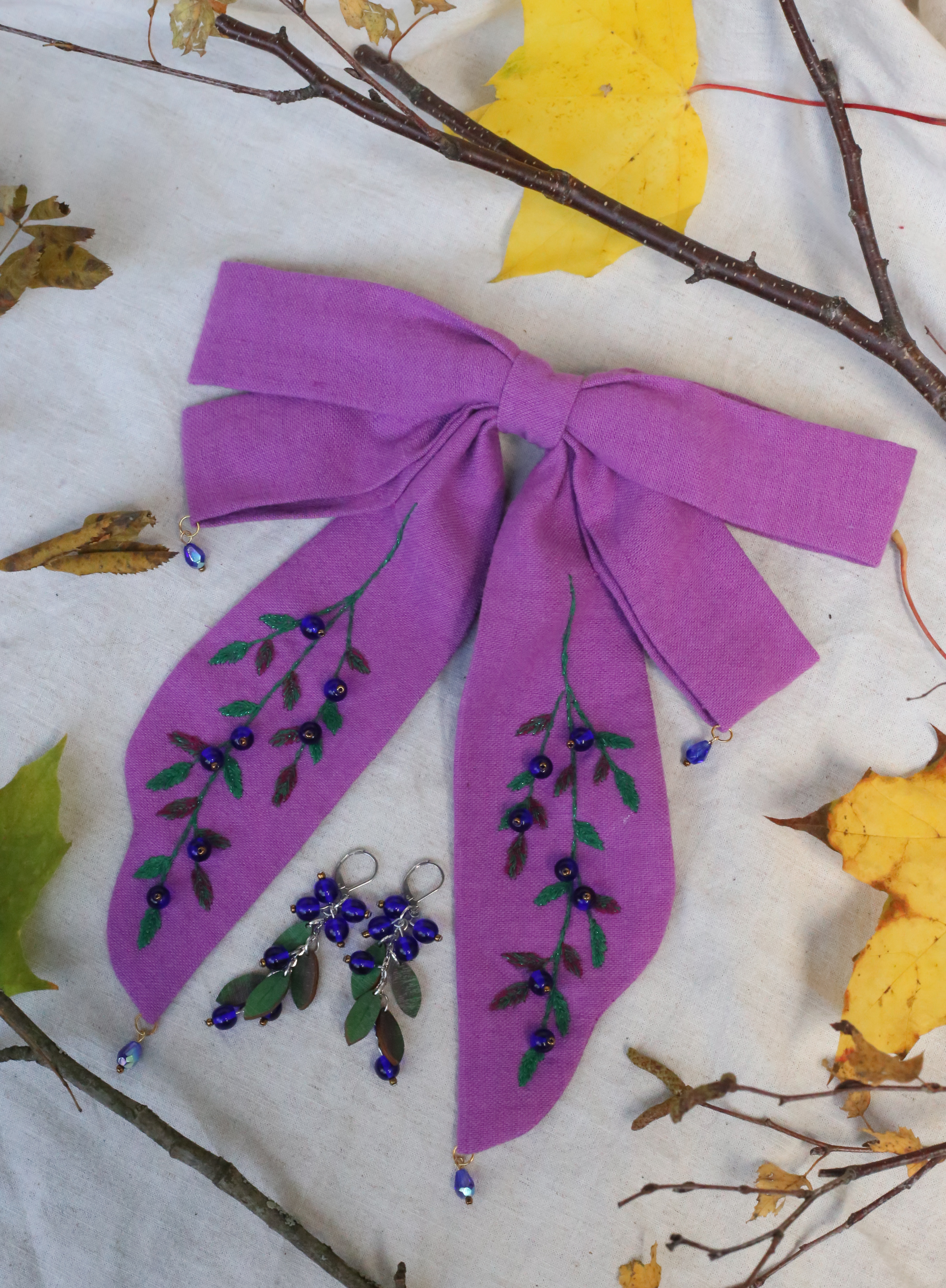 Blueberry Earrings