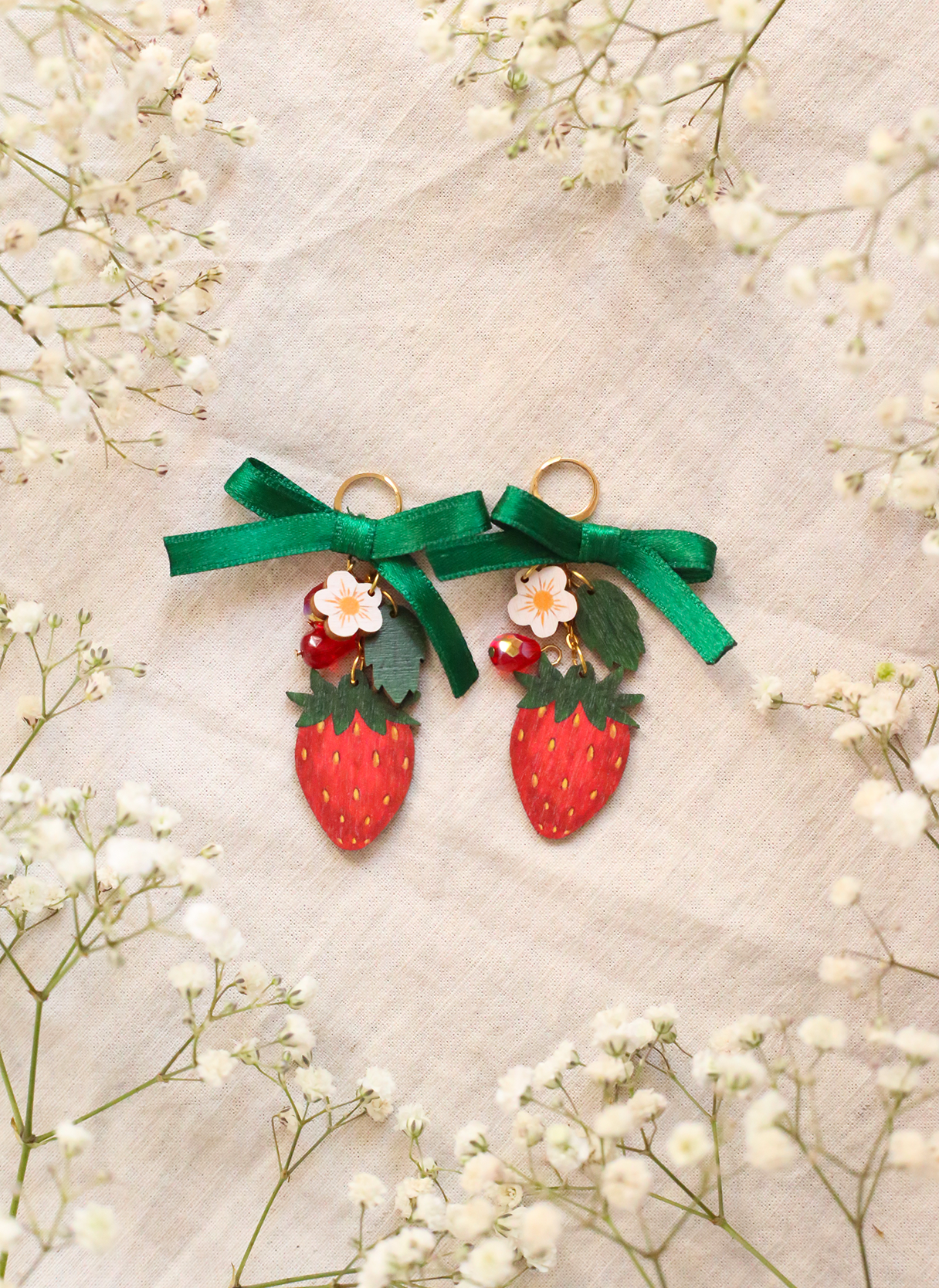 Strawberry Shortcake Earrings