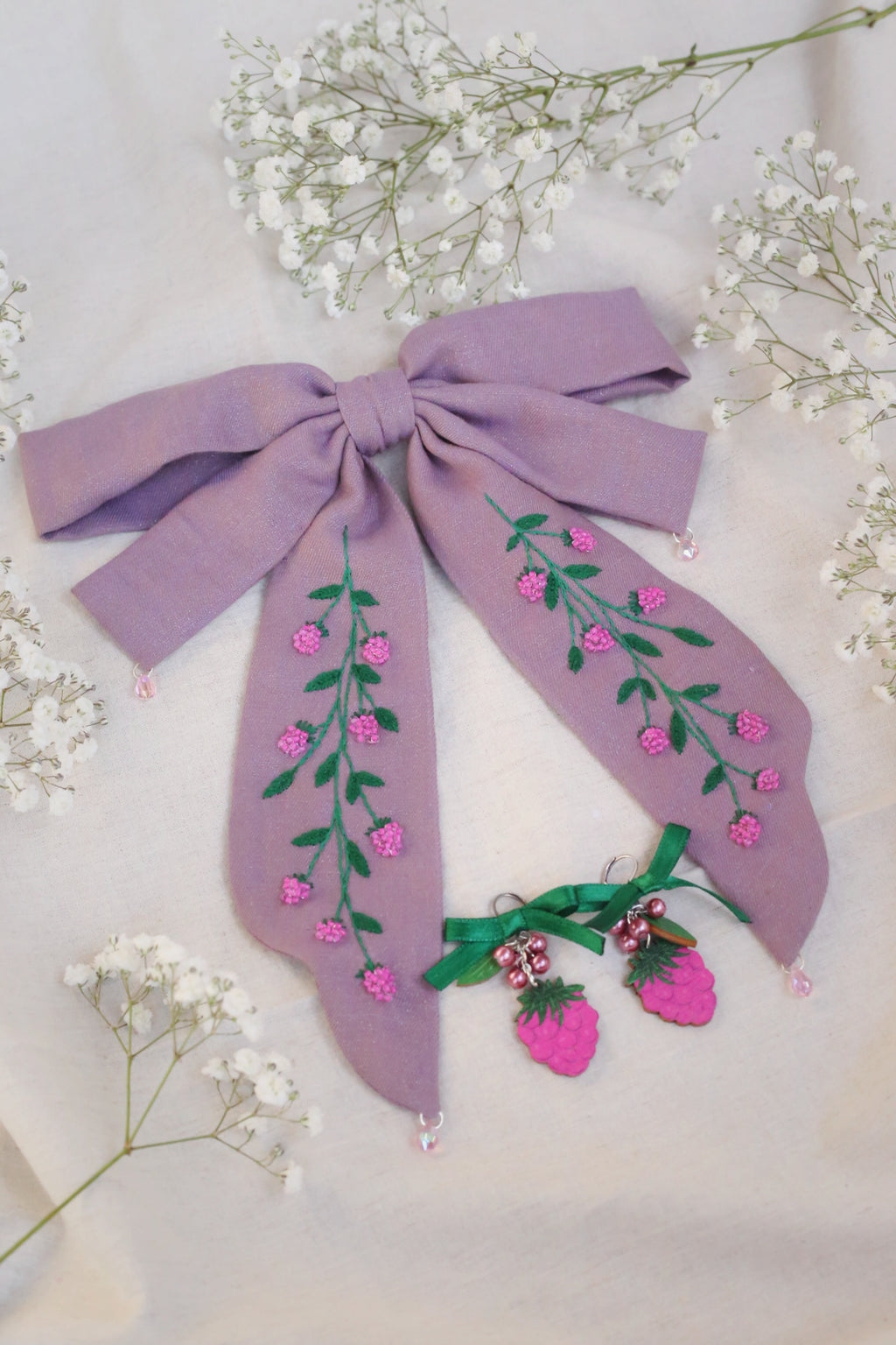 Raspberry Dreams Earrings